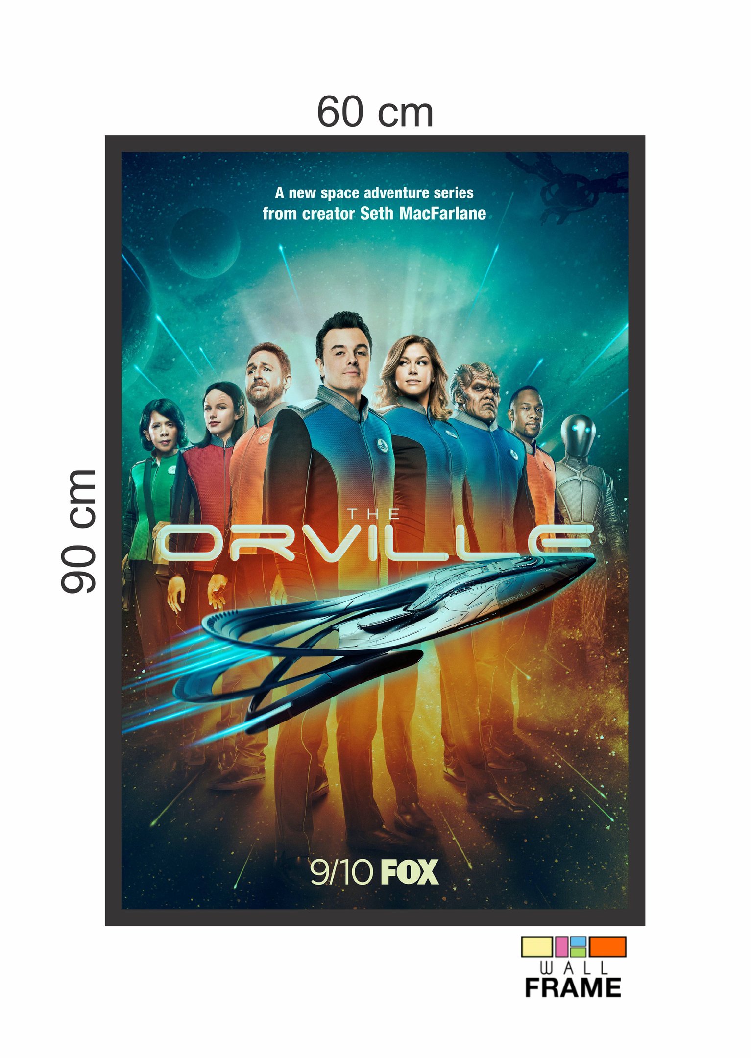 Quadro Pôster Série The Orville 60x90 - 4