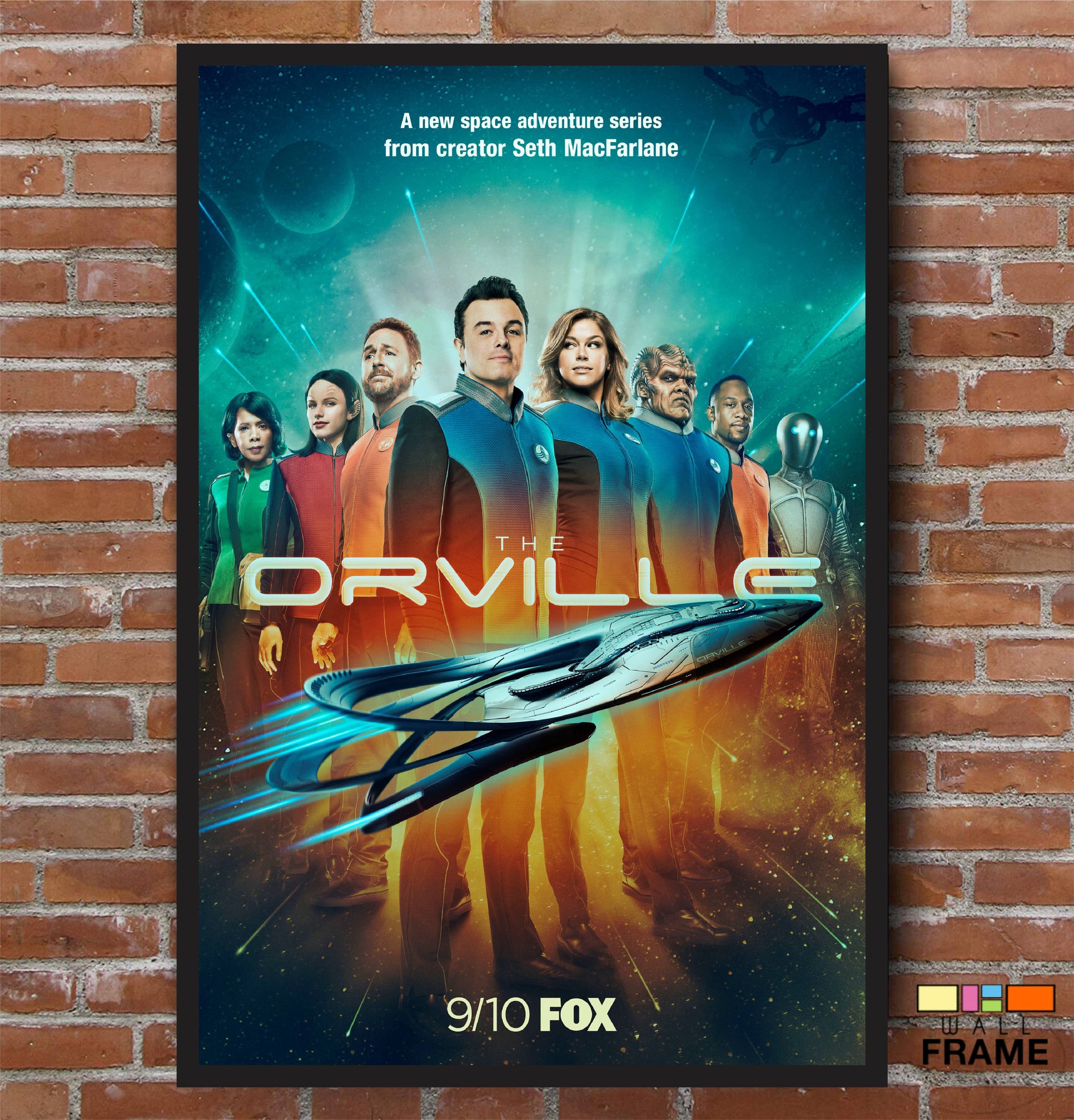 Quadro Pôster Série The Orville 60x90 - 3