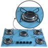 Cooktop 5bocas Ultra Chama 127/220v Marmo Azul - 3
