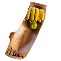 Fruteira Gamela Saladeira Petisqueira Bandeja Madeira - 2