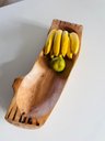 Ver mais imagens de Fruteira Gamela Saladeira Petisqueira Bandeja Madeira