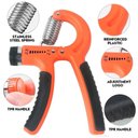 Ver imagem 3 de Aperto de Mao Hand Grip Mao Punho Exercicio Braço Antebraço Musculaçao Fitness Fortalecimento Regula