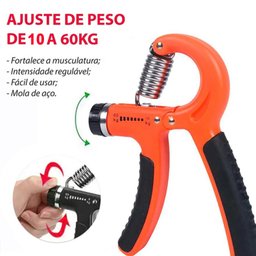 Aperto de Mao Hand Grip Mao Punho Exercicio Braço Antebraço Musculaçao Fitness Fortalecimento Regula - 10