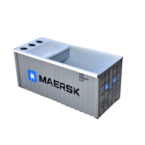 Organizador de Mesa Conteiner em Metal - Maersk