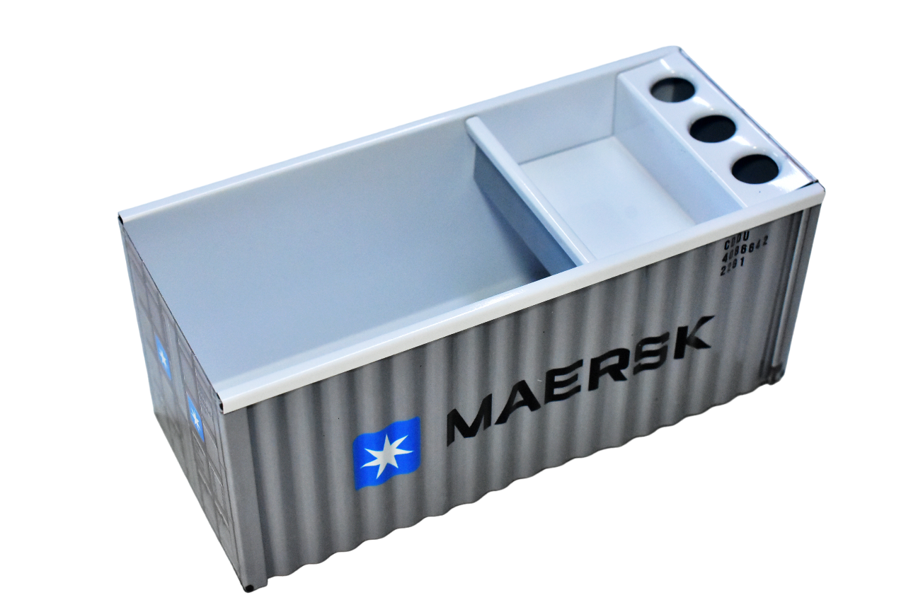 Organizador de Mesa Conteiner em Metal - Maersk - 5