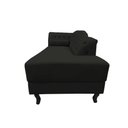 Ver imagem 5 de Recamier Decorativo Divã Styllus Lado Direito Suede Preto