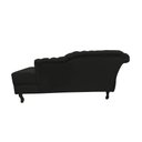 Ver imagem 7 de Recamier Decorativo Divã Styllus Lado Direito Suede Preto