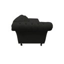 Ver imagem 6 de Recamier Decorativo Divã Styllus Lado Direito Suede Preto