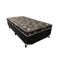 Ver imagem 1 de Cama Box Solteiro Conjugado Ortopédico Sleep Black 88x188x53