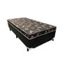 Cama Box Solteiro Conjugado Ortopédico Sleep Black 88x188x53 - 1