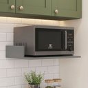 Ver imagem 4 de Kit 04 Suportes Suspensos para Micro-Ondas Forno 60x40 cm Class L03 Cinza - Lyam Lyam Decor