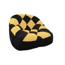 Ver imagem 2 de Kit 02 Poltrona Paloma Escritório Sala Pé Plástico Suede Preto e Suede Mostarda - Dominic Decor