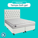 Ver imagem 4 de Kit Cabeceira + Cama Box + Colchão Queen Molas Ensacadas Hanover Inducol