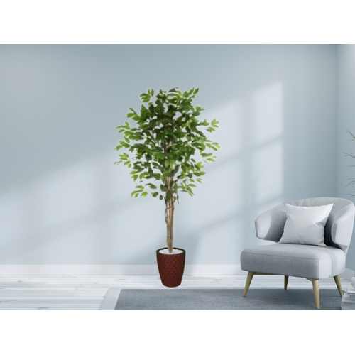 Planta Artificial A.Ficus Lyrata Real Toque X42 (1m) - Florescer-Decor