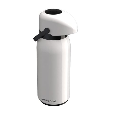 Garrafa Térmica de Mesa Verona Branca 1,8l Café Chimarrão Chá