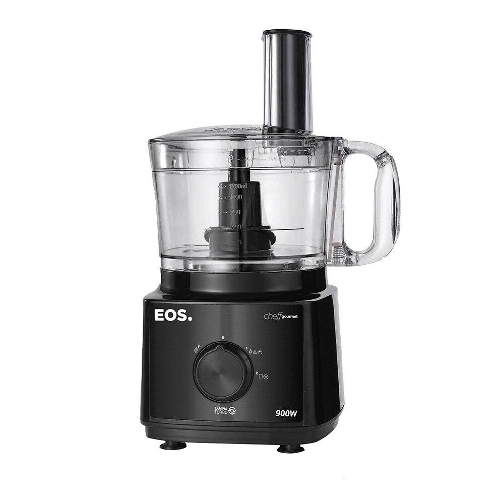 Processador de Alimentos Eos Multipro 7 em 1 900w Inox All Black Eps01p 220v - 2