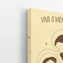 Ver imagem 3 de Quadro Viva o Menino Jesus Cristo Desenho Canvas 100x70cm