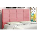 Ver imagem 3 de Cabeceira Estofada Box Solteiro Encosto para Cama Hylux 94x126 Rosa