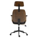 Ver imagem 5 de Cadeira de Escritório Giratória Office Iara Courino Preto - Sallar Home