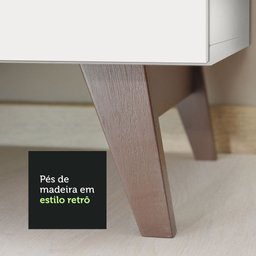 Cozinha Completa Madesa Reims 310001 com Armário e Balcão Branco Cor:Branco - 6