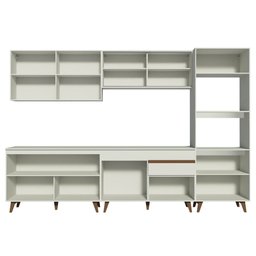 Cozinha Completa Madesa Reims 310001 com Armário e Balcão Branco Cor:Branco - 11