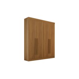 Guarda Roupa Solteiro 4 Portas 3 Gavetas Da Vinci Plus D'Doro Cinamomo - 1