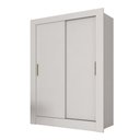 Ver imagem 1 de Guarda Roupa 2 Portas de Correr Betina Branco - Móveis Arapongas