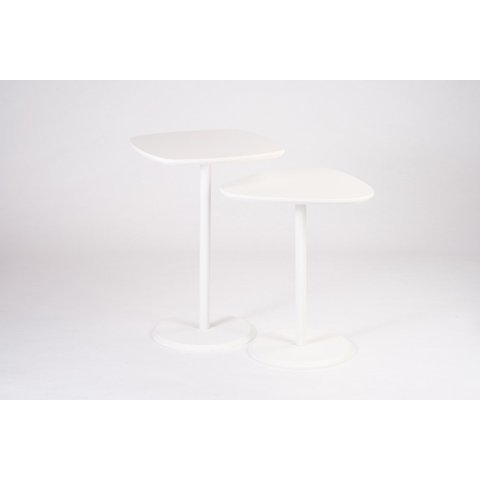 Conjunto de Mesa Lateral Branca