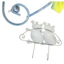Ver imagem 3 de Gancho de Ferro Duplo para Chapeu Bolsa Bone Enfeite Sapinhos Infantil Pendura Kit com 2 (pt-c-c)