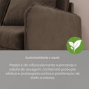 Ver mais imagens de Sofá Cama para Sala de Estar Living 4 Lugares Maricá