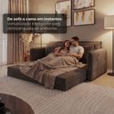 Ver imagem 4 de Sofá Cama para Sala de Estar Living 4 Lugares Maricá