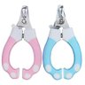 Alicate para Cortar Unha Cães e Gatos Com Mola Inox Pet ninho ALICATE PARA CÃES E GATOS Rosa - 2
