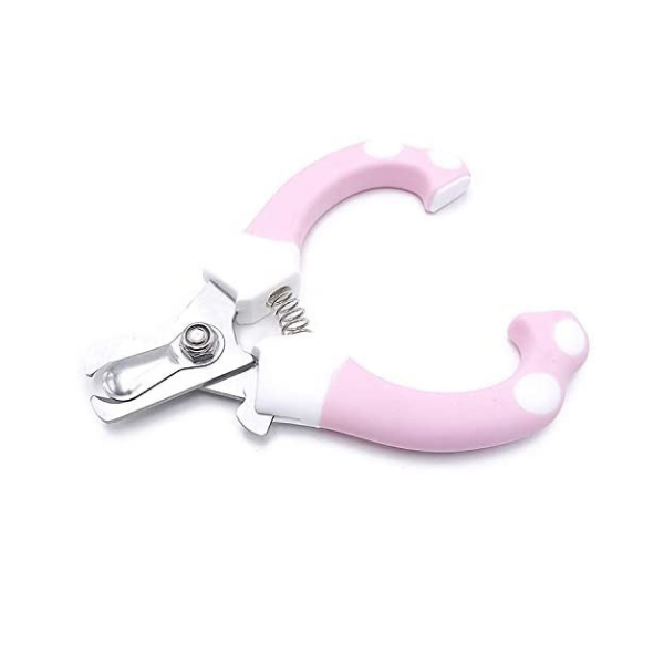 Alicate para Cortar Unha Cães e Gatos Com Mola Inox Pet ninho ALICATE PARA CÃES E GATOS Rosa - 5