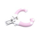 Ver imagem 5 de Alicate para Cortar Unha Cães e Gatos com Mola Inox Pet Ninho Alicate para Cães e Gatos Rosa