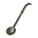 Ver imagem 1 de Bomba Chimarrão Inox 304 Platina 19cm Bojo Removível Curvada