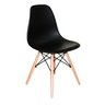 Conjunto 4 Cadeiras Charles Eames Eiffel Concha Fixa - PRETO - 2