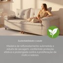 Ver imagem 7 de Sofá para Sala de Estar Living 4 Lugares Belmonte