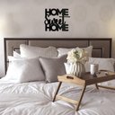 Ver imagem 2 de Placas Quadros Decorativos Home Sweet Home 3D em MDF 3mm - Preto
