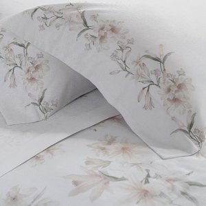 Jogo Cama Solteiro Buddemeyer 180 Fios Percalle Orquidário