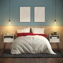 Ver imagem 2 de Conjunto de Mesas de Cabeceira Bl Cor Off White