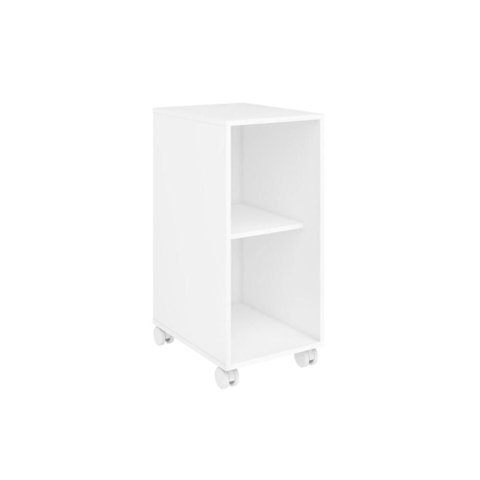 Conjunto de Aparadores com Rodízios Multi Bertolini - Branco