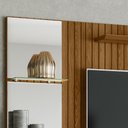 Ver imagem 5 de Painel para Tv Suspenso Intense Lukaliam até 55 Polegadas Efeito Ripado Freijó-off White