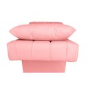 Ver imagem 4 de Maca Estética Extensão Cílios Inclinada Corino Slk Decor Opala com Almofada Rosa Claro
