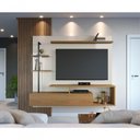 Ver imagem 6 de Home Suspenso Maragogi para TV até 58 Polegadas 180cm MDP Off White Freijó Colibri Móveis