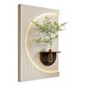 Quadro Decorativo Iluminação Led Lotus Decor Q3 Sala Hall Quarto - 1