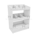 Ver imagem 6 de ORGANIZADOR DE BRINQUEDOS M84.2021.B (QUARTO, KIDS) MUNDI MOVEIS