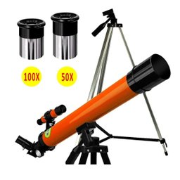 Telescópio Astronômico Refrator Profissional 50/100x Lorben - 4