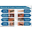 Ver imagem 2 de Cozinha Modulada Ronipa Chardonnay 3 Peças (2 Armários + 1 Balcão) C3P01 Castanho/Branco