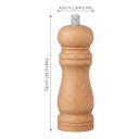Ver imagem 3 de Moedor de Sal Gourmet 15cm em Bambu Resistente 80g Unica