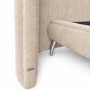 Ver imagem 7 de Cama Casal King e Cabeceira Curva Fernanda Bouclê Moscow Design Moderno